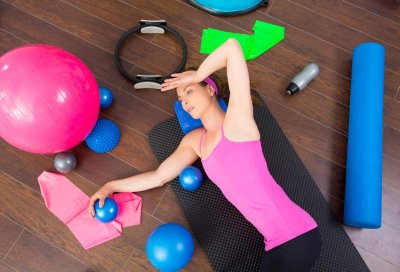 Effektiveres Workout mit Pilates-Rolle